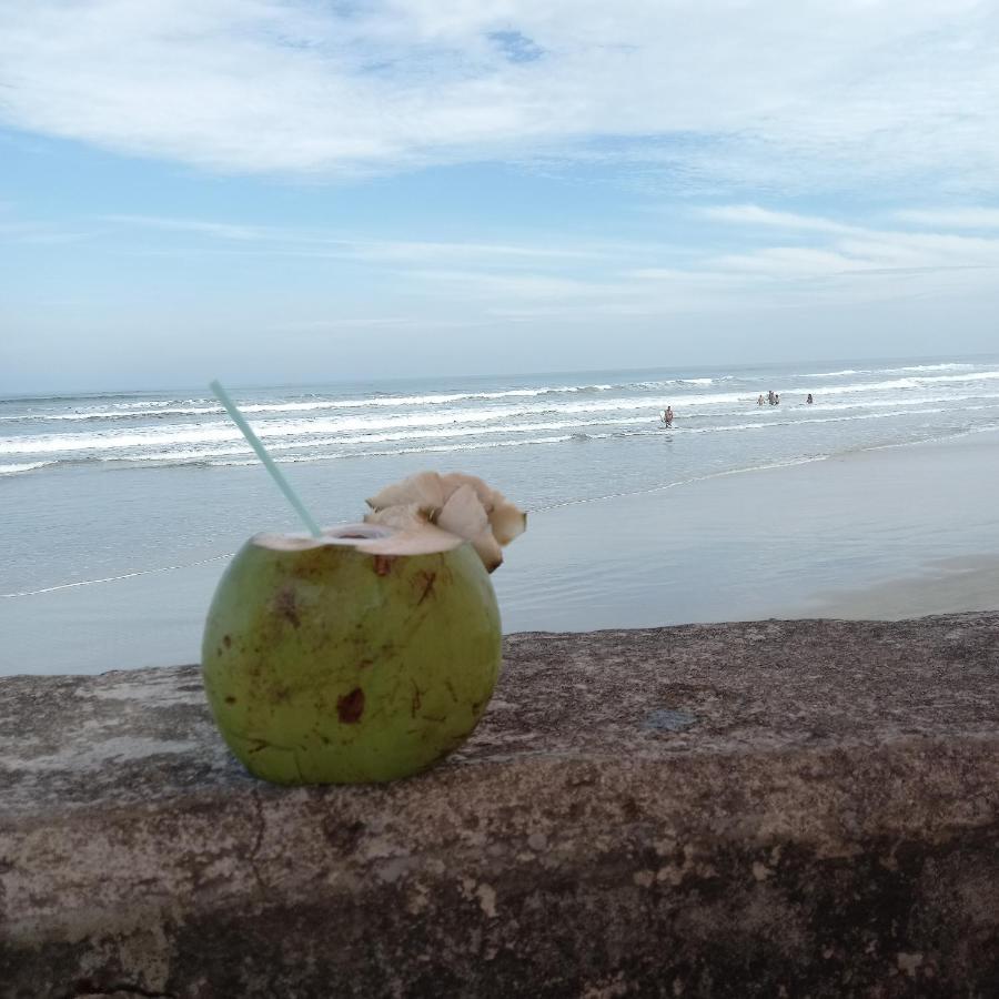 Otimo Apartamento Condominio Frente A Praia Mongaguá Extérieur photo